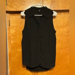 Collared Sleeveless Mossimo (Target) Button Down Top - Large